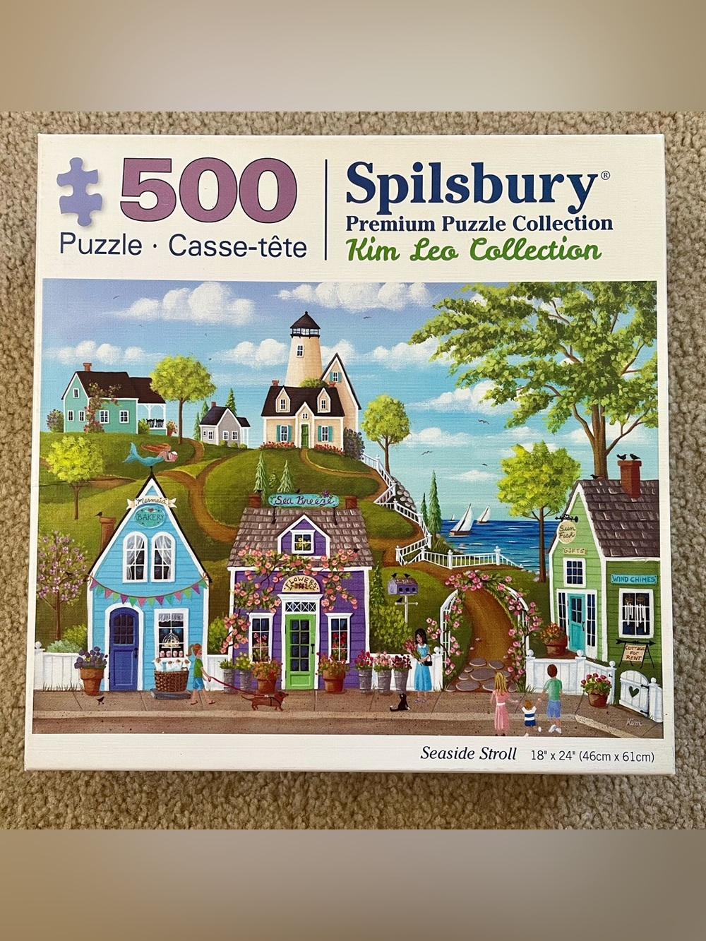 Kim Leo Spilsbury “seaside stroll” puzzle